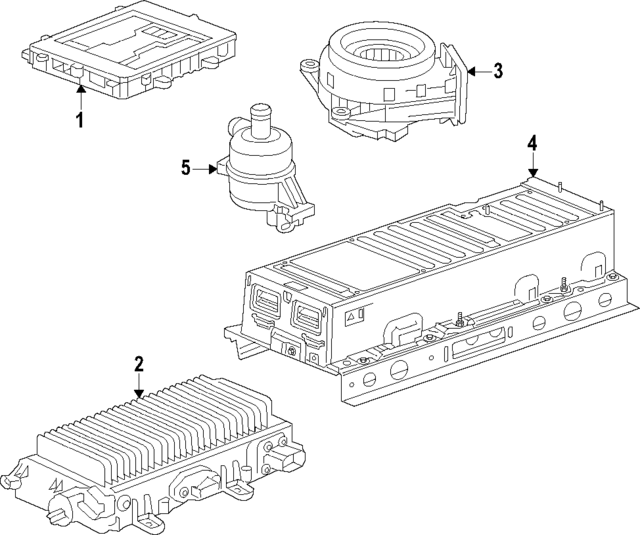 24060126 - Hybrid Components: Battery for GM Image