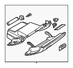 681021AA3B - : Glove Box for Nissan: Murano Image