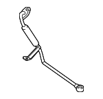 12741013 - Engine: Oil Feed Tube for Chevrolet: Silverado 2500 HD, Silverado 3500 HD | GMC: Sierra 2500 HD, Sierra 3500 HD Image