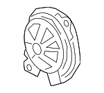 39120TK8A01 - Body: Rear Speaker for Honda: Odyssey, Passport, Pilot Image