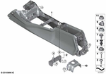 51169460092 - Vehicle Trim: Center Console for BMW Image