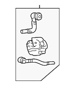 7770606020 - Emission Control: Filter for Toyota: Camry, Solara Image