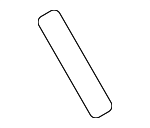 MR957780 - Body: Quarter Glass Spacer for Mitsubishi: Eclipse Cross, Lancer, Mirage, Mirage G4, Outlander, Outlander PHEV, Outlander Sport Image