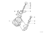 61628361640 - : Rear Window Wiper Motor for BMW Image
