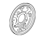 43110SNC003 - Brakes: Backing Plate for Honda: Civic Image