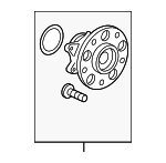 42200SNC951 - Brakes: Hub &amp; Bearing for Honda: Civic Image