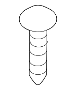 Bumper Cover Spacer Panel Screw