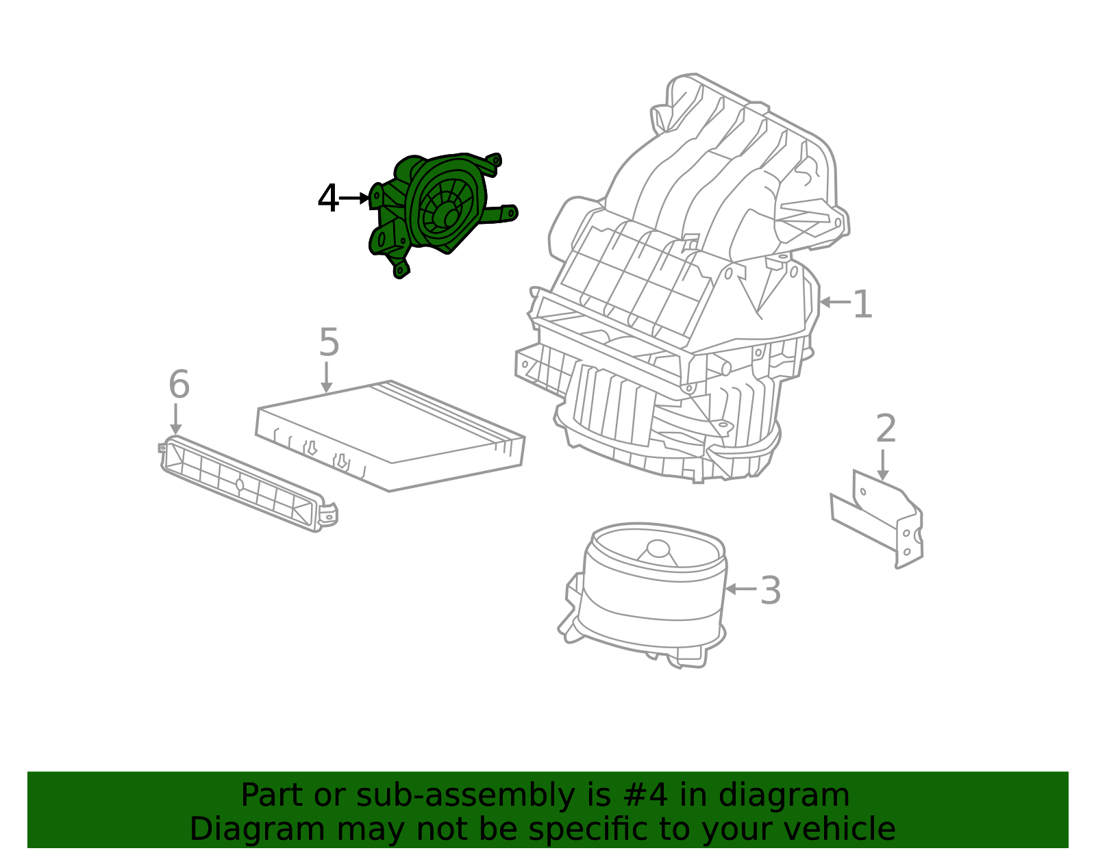 OEM 2012-2016 Honda CR-V Mode Motor 79350-T0A-A01 | Honda Automotive Parts
