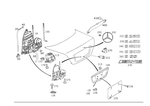 1581435 - Trunk Lid: Piping for Mercedes-Benz: 180C, 190, 190D, 190E, 200, 200D, 220, 220D, 230, 240D, 250C, 260E, 280, 280C, 280CE, 280E, 280S, 280SE, 280SEL, 300CE, 300D, 300E, 300SD, 300SE, 300SEL, 300SL, 300TD, 300TE, 350SL, 380SE, 380SEC, 380SEL, 380SL, 380SLC, 400E, 400SE, 400SEL, 450SE, 450SEL, 450SL, 450SLC, 500E, 500SEC, 500SEL, 500SL, 560SEC, 560SEL, 560SL, 600, 600SEL, 600SL, C220, C230, C240, C280, C32 AMG, C320, C350, C43 AMG, C55 AMG, CL500, CL55 AMG, CLK320, CLK350, CLK430, CLK500, CLK55 AMG, CLK550, CLK63 AMG, E420, E430, S420, S430, S55 AMG, SL320, SL500, SL55 AMG, SL550, SL600, SL63 AMG, SL65 AMG, SLK230, SLK320 Image