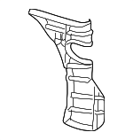 17112227289 - Cooling System: Air Guide for BMW: Z3 Image