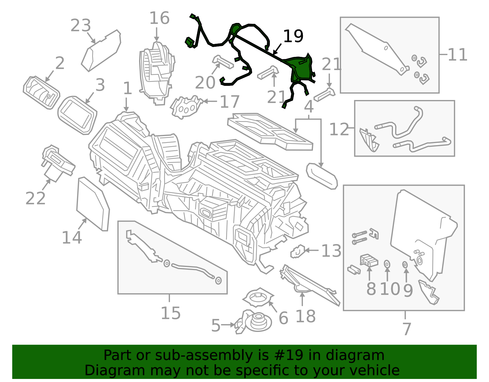 64119382848 - 2018-2026 BMW Harness (64-11-9-382-848) | BMW of