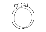 9611110800 - Engine: Air Inlet Hose Clamp for Lexus: IS300, NX350, RX350, TX350, UX200, UX250h, UX300h Image
