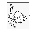 1770524350 - : Filter Cover for Lexus: UX250h Image