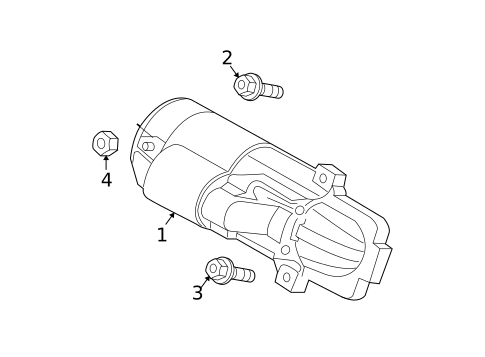 Starter for 2003 Mazda 6 #1