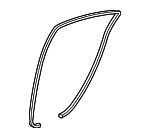 BN8V68914A - Body: Body Weather-strip for Mazda: 3 Image