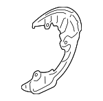 26290CA020 - : Splash Shield for Subaru Image