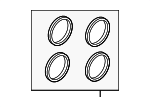 26297CA010 - Brakes: Seal Kit for Subaru Image