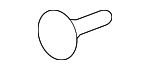 940907340 - Body: Wheelhouse Liner Clip for Suzuki Image