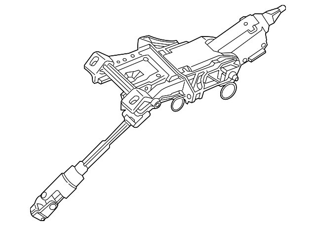 CV6Z-3C529-M - Steering Column - 2014-2019 Ford Escape | Eastgate