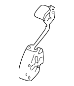 82620TGGA31ZD - Body: Lock Assembly for Honda: Civic Image