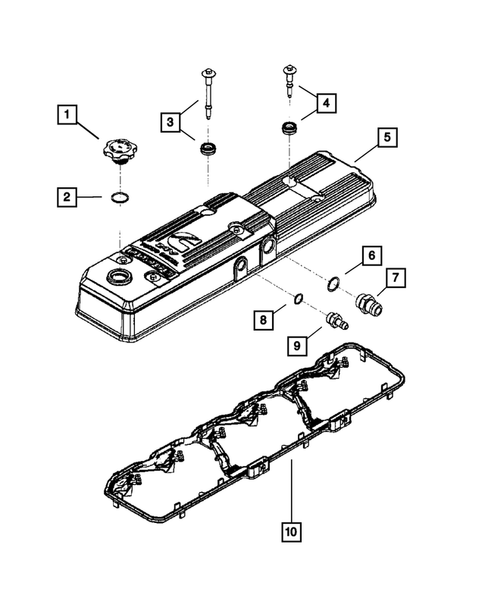 Cylinder Head for 2007 Dodge Ram 2500 #1