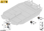 61278898193 - Vehicle Electrical System: High Voltage Connector Panel, Drive Unit for BMW Image