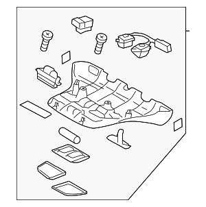 87505VA091JC - : Overhead Console for Subaru Image