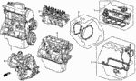 61B1PC6020 - : Lower Gasket Kit for Honda Image