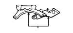 11727515006 - Emission Control: Secondary Air Injection Pump Bracket for BMW Image