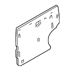 8P4863979 - Body: Sound Absorber for Audi: A3, A3 Quattro Image