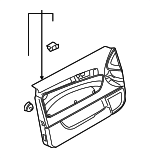 8P4867103HSAQ - Body: Door Trim Panel for Audi: A3, A3 Quattro Image