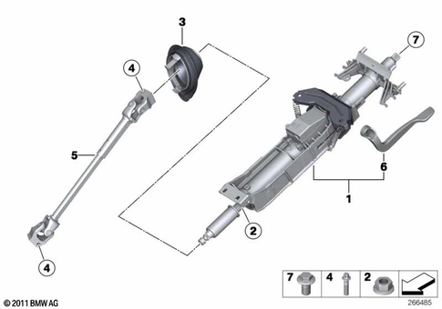 Steering Column for 2015 BMW M2 #0