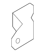 794103K000 - Body: Upper Hinge for Hyundai Image
