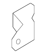 793202E000 - Body: Lower Hinge for Hyundai Image