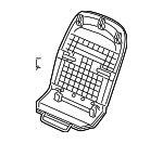 81128TE0A11ZA - Body: Seat Back Panel for Honda: Accord Image
