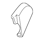 81248TA0A81ZB - : 2008-2012 Honda Accord - Cover R Reclining (Inner) *NH686L* (Warm Gray) for Honda: Accord Image