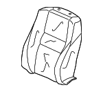 4811TE0A00ZB - : Seat Back Cover for Honda: Accord Image