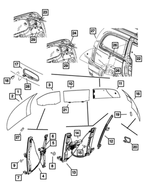 5020645AE - : Shipping Assembly - 30 Lite Glass Windshield for Mopar Image