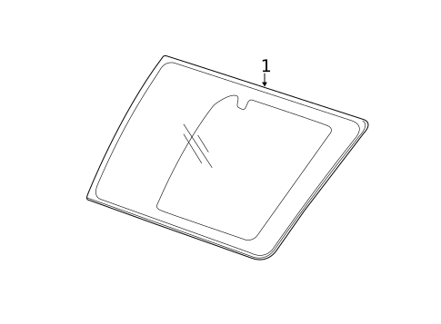 Glass & Hardware for 2019 GMC Yukon XL #0