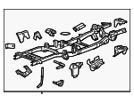 68089357AB - Body: Frame Assembly for Mopar Image