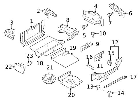 Interior Trim - Rear Body for 2015 INFINITI Q60 #0
