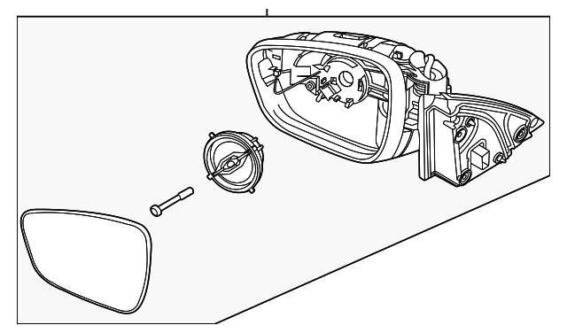 abc18　3点　　まとめて 2020-2025 Ford Escape Mirror Assembly LJ6Z-17683-BC | OEM