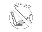 GD8K57K92 - Body: Air Bag Label for Mazda: CX-9 Image