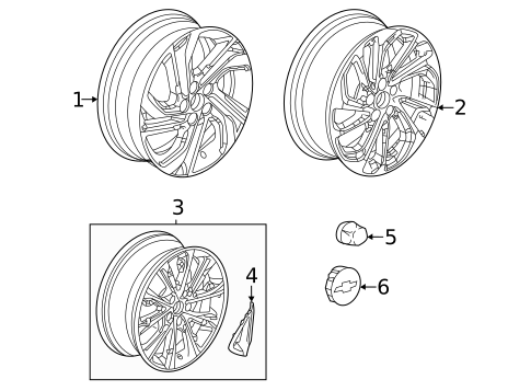 Wheels for 2023 Chevrolet Bolt EUV #0