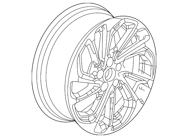 Gm R 2022-2023 Chevrolet Bolt EUV Wheel, Alloy 42767482 GM | GMPartsDirect.com