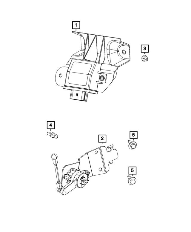 6507893AA - Electrical: Special Head Screw for Mopar Image