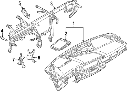 Instrument Panel for 2025 Audi A4 allroad #0