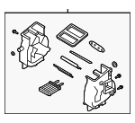 1581736 - HVAC: ACDelcoâ„¢ Heater Assembly for Chevrolet: Aveo, Aveo5 | Pontiac: G3 Image