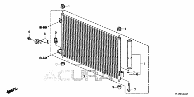 A/C Condenser for 2014 Acura RDX #0