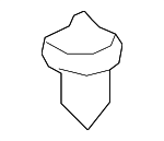 GD7A50EA1 - Body: Bumper Cover Fastener for Mazda: 2, 3, 5, 6, CX-3, CX-30, CX-5, CX-50, CX-7, CX-70, CX-9, CX-90, Millenia, MPV, MX-30 EV, MX-5 Miata, Protege, Protege5, RX-8 Image